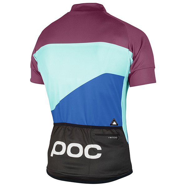 2017 Maglia POC Fondo Elements blu e fuxia